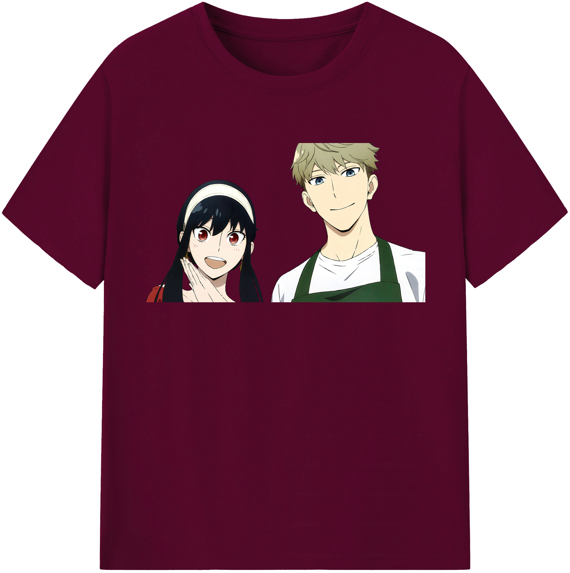 （画像用） SPY×FAMILY间谍家家酒 レディースカジュアルプリントTシャツ（綿100％）